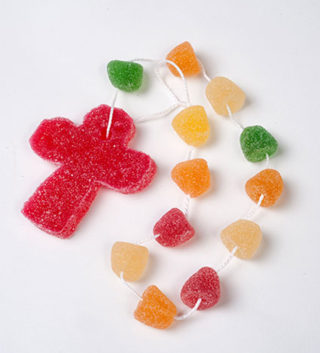 palmas semana santa adorno rosario